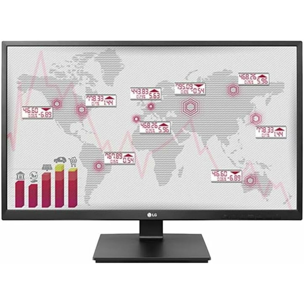 Monitor LG 27BK55YP-W Full HD 27" LED IPS - 4