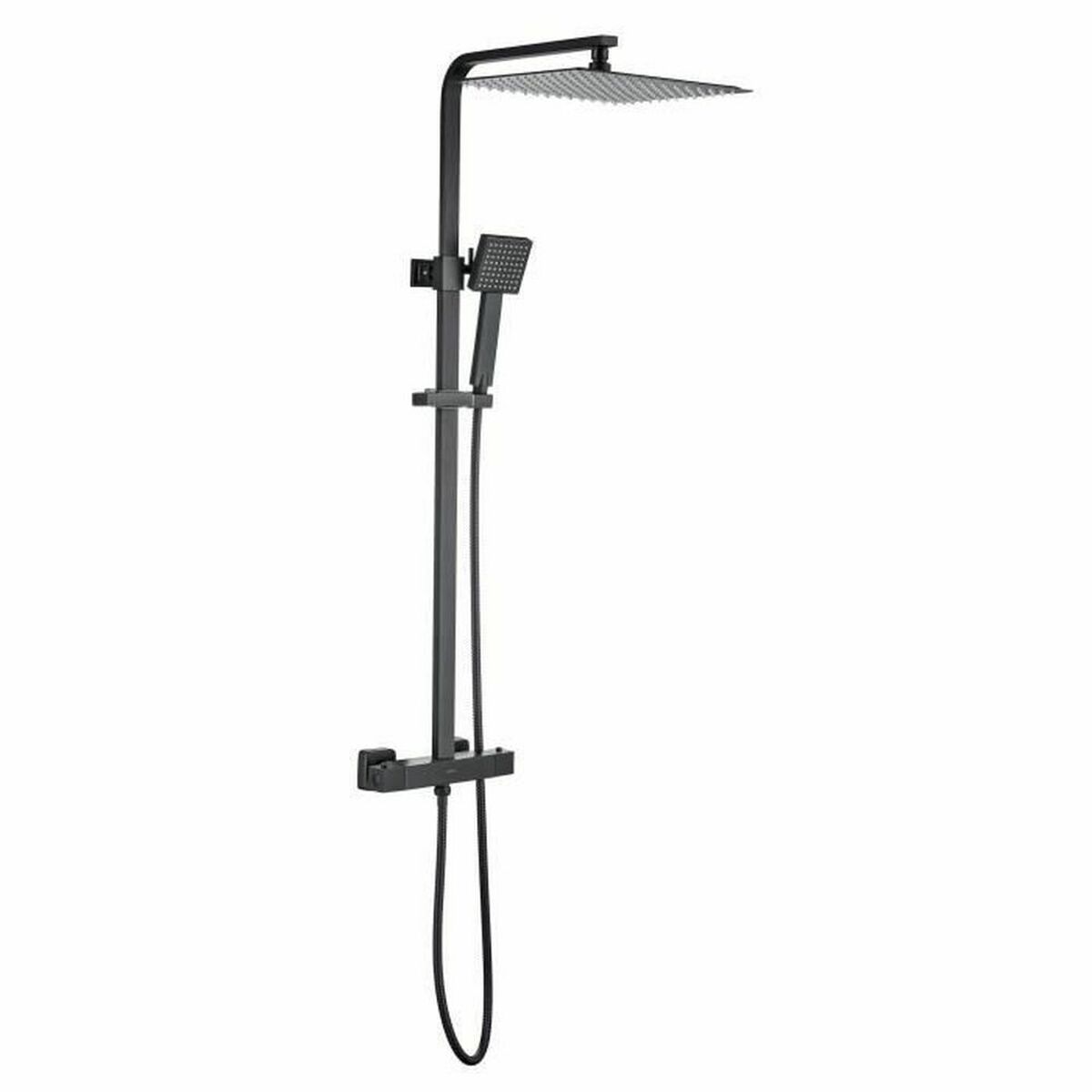 Duschpelare Oceanic Svart ABS 30 mm 30 cm 150 mm - 2
