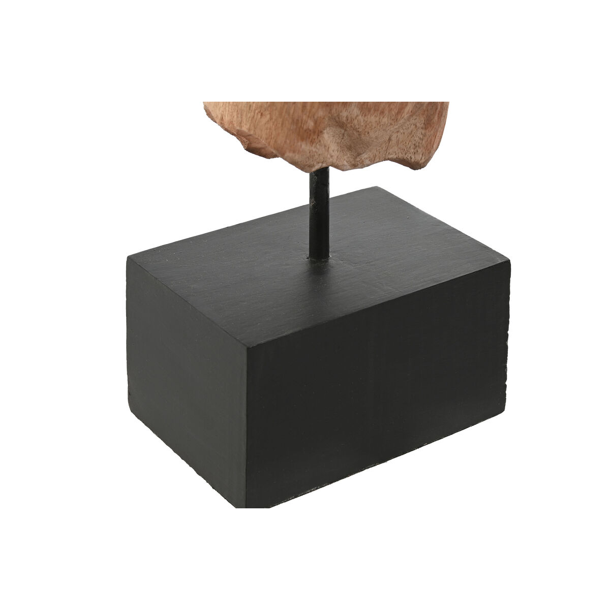 Prydnadsfigur Home ESPRIT Brun Svart Kvinna Män 13 x 9 x 40 cm (2 antal) - 3