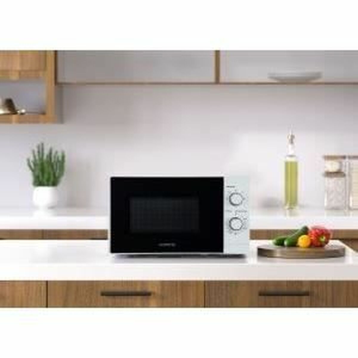 Mikrovågsugnen Oceanic OCEAMO20W12 Vit 20 L - 3