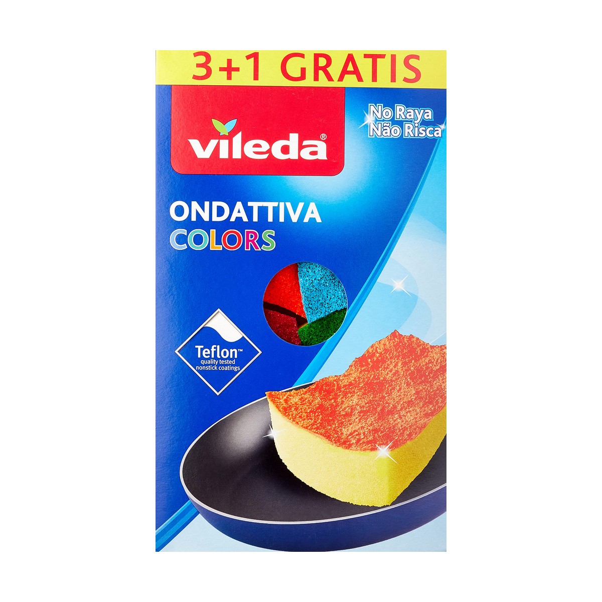 Skurboll Vileda Blandade färger