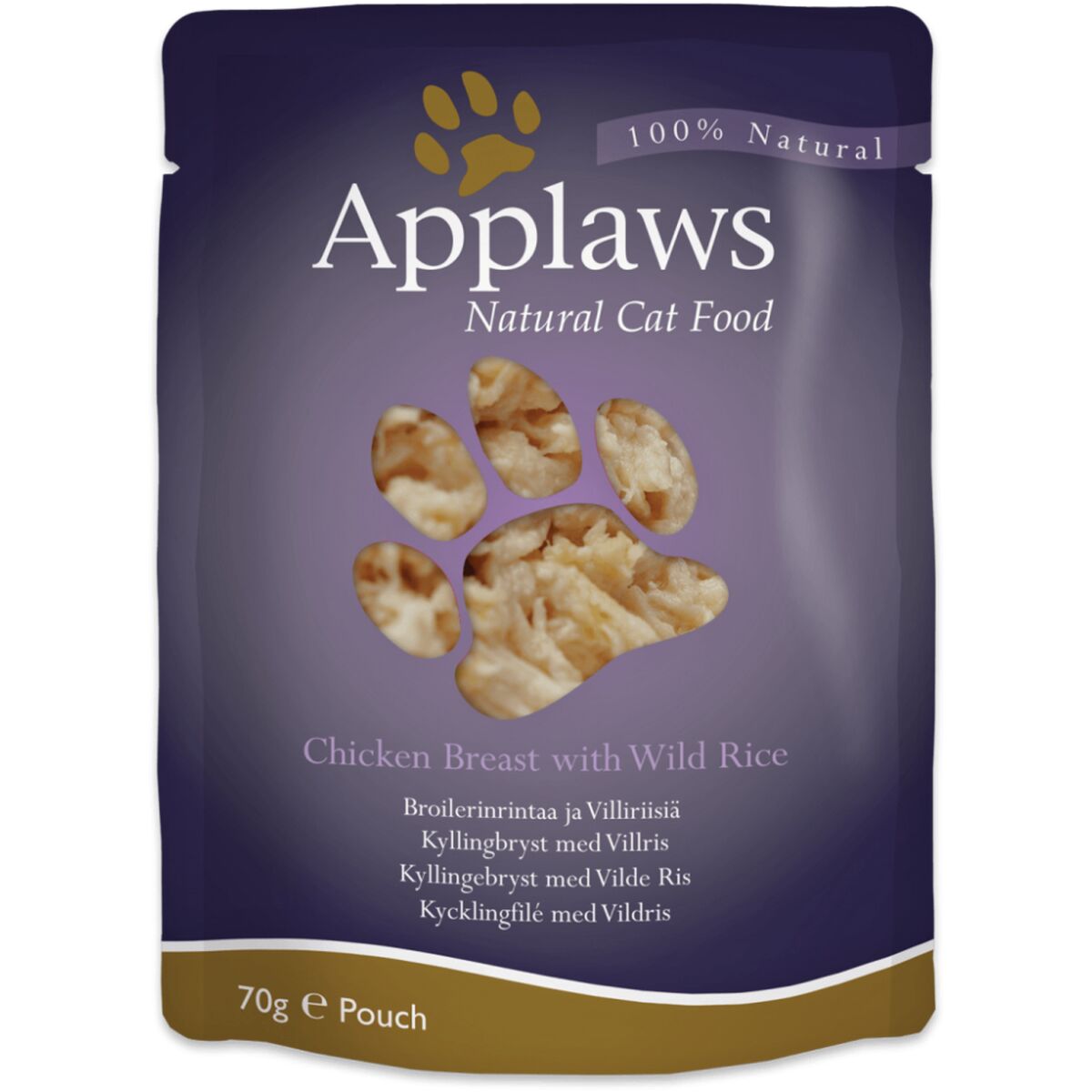 Kattmat Applaws Kyckling Ris 70 g