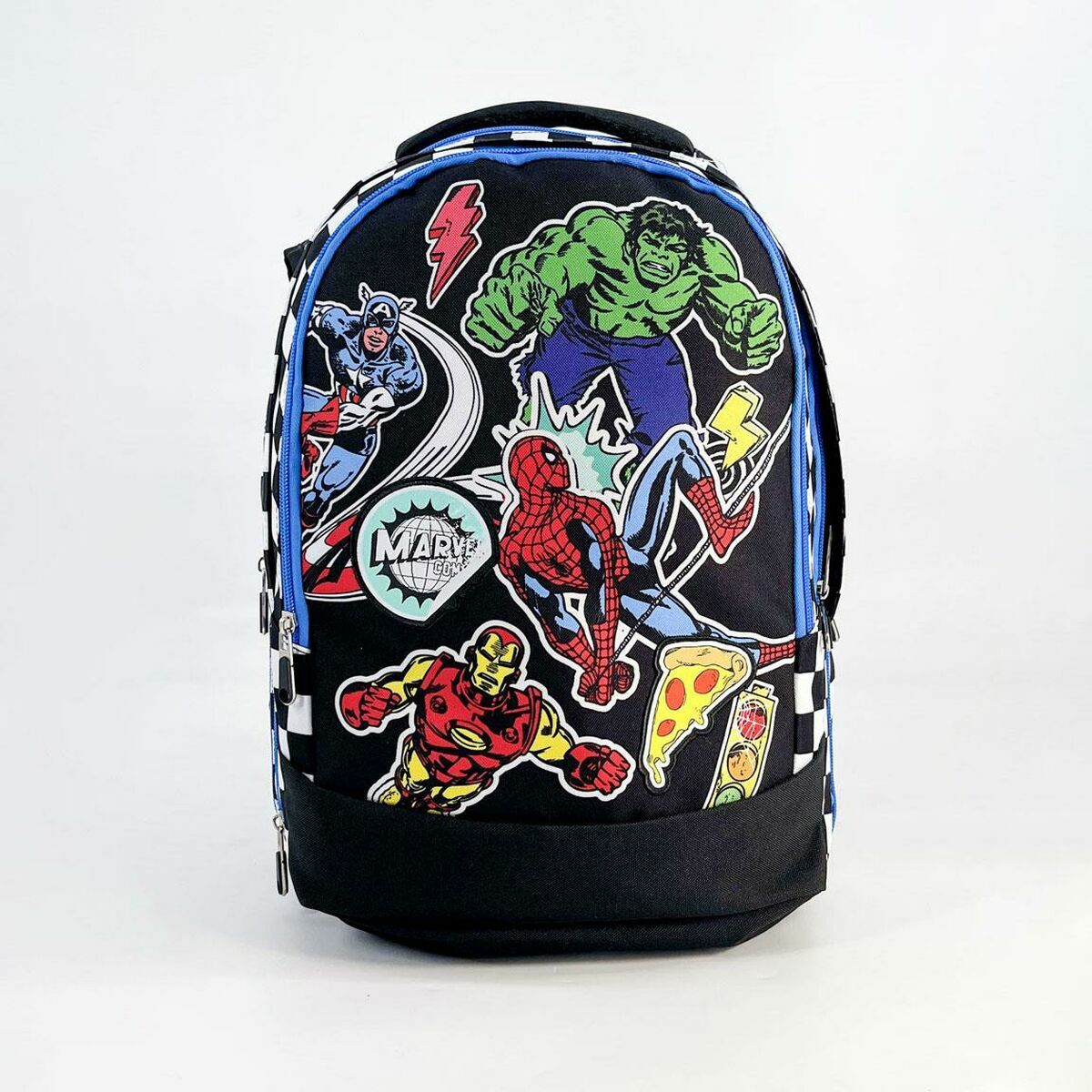 Skolryggsäck The Avengers Svart 31 x 14 x 41 cm - 3