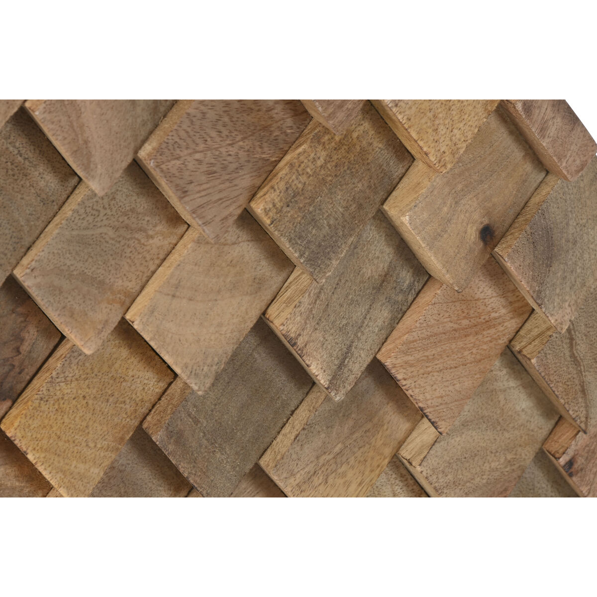 Prydnadsfigur Home ESPRIT Naturell Modern 90 x 4 x 90 cm - 2