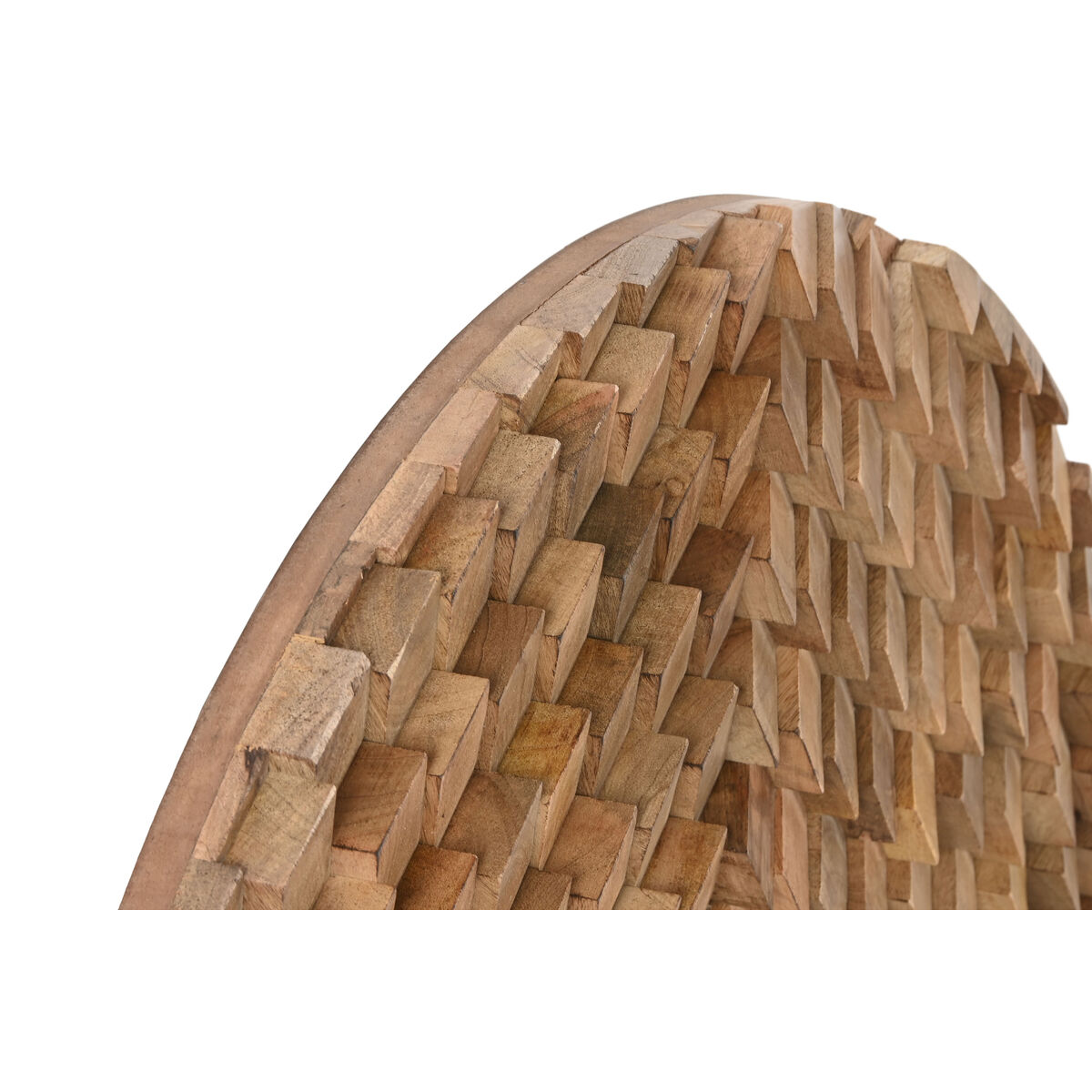 Prydnadsfigur Home ESPRIT Naturell Modern 90 x 4 x 90 cm