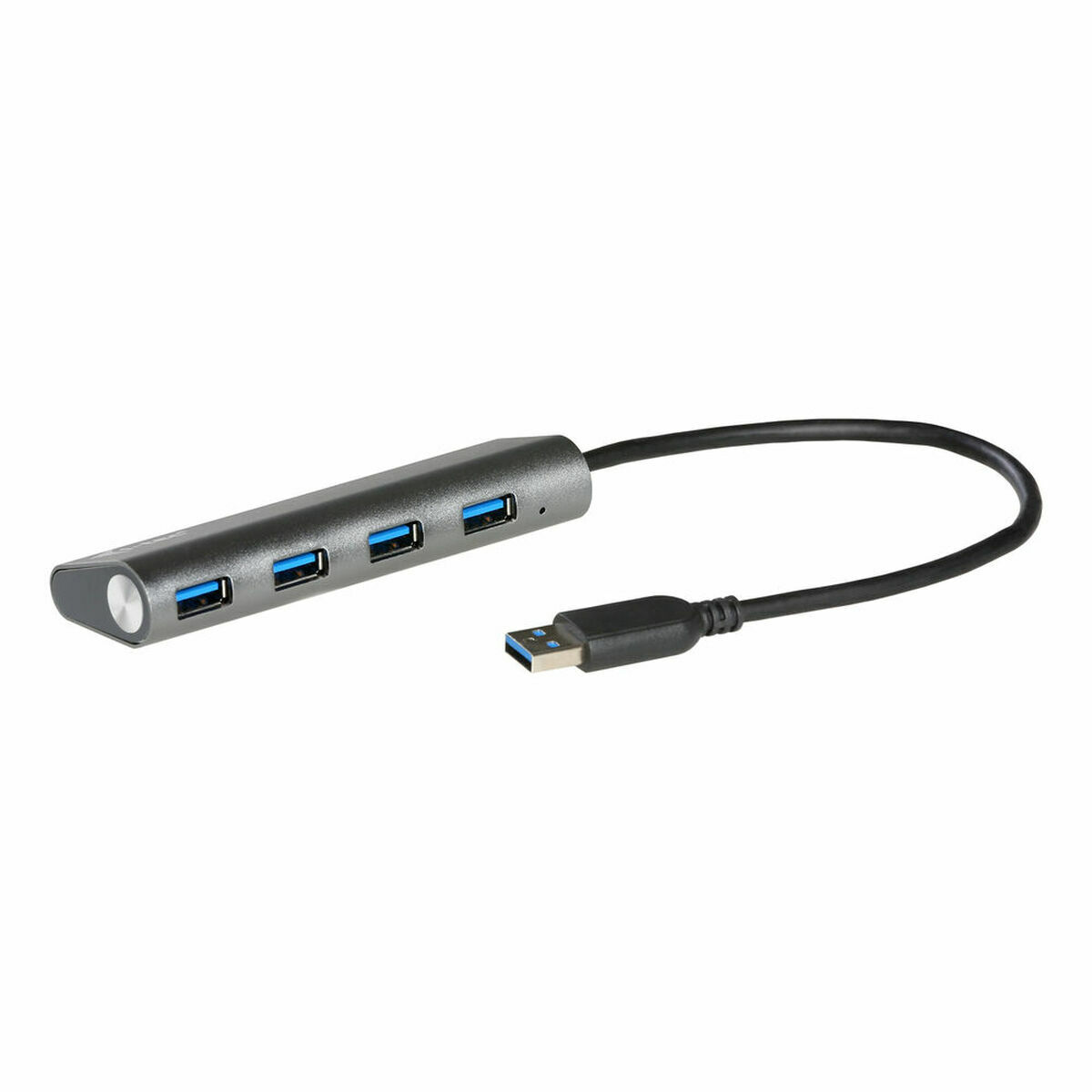 USB-HUB i-Tec U3HUB448 Silvrig Svart Grå - 2