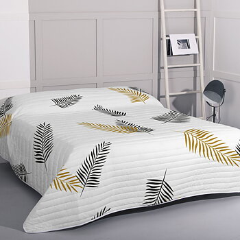 Sängöverdrag HappyFriday Blanc Foliage Multicolour 260 x 260 cm