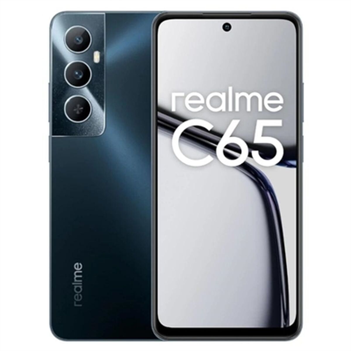 Smartphone Realme C65 6-128 BK 6,67" Octa Core MediaTek Helio G85 6 GB RAM 128 GB Svart