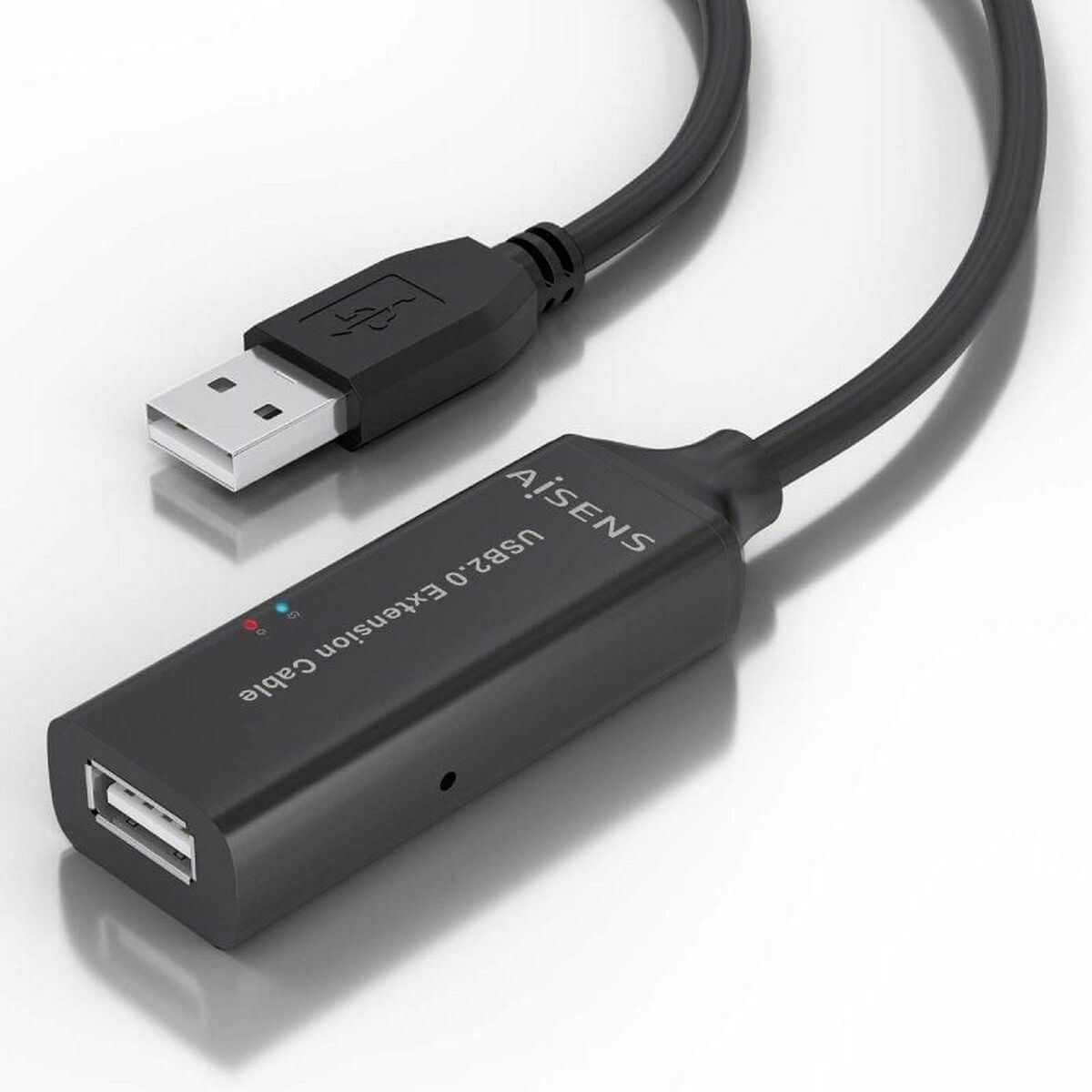 USB-kabel Aisens A101-0915 Svart 10 m - 3