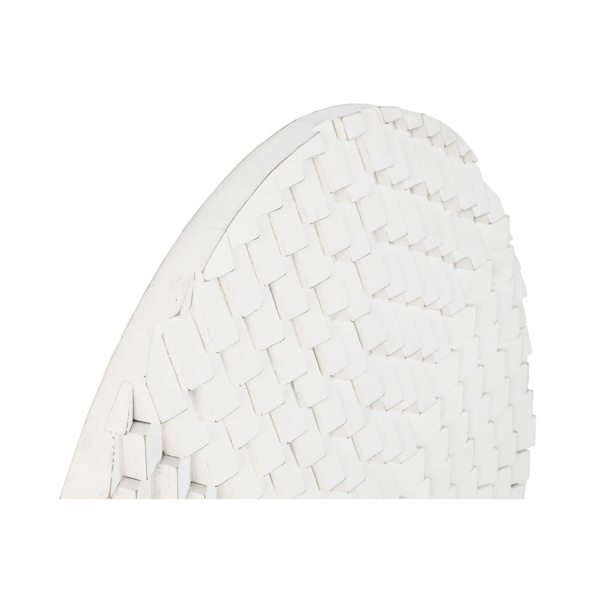 Prydnadsfigur Home ESPRIT Vit Modern 90 x 4 x 90 cm