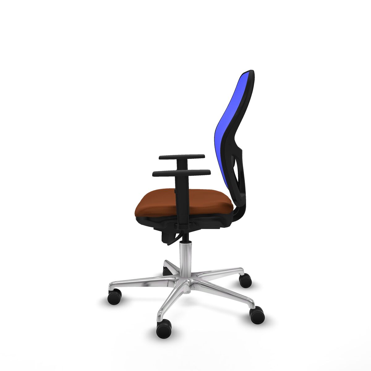 Kontorsstol Piqueras y Crespo 1D086N0 Blå Brun - 3