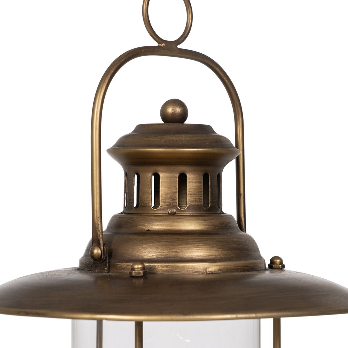 Bordslampa Gyllene Glas Järn 40 W 27 x 27 x 48 cm - 4