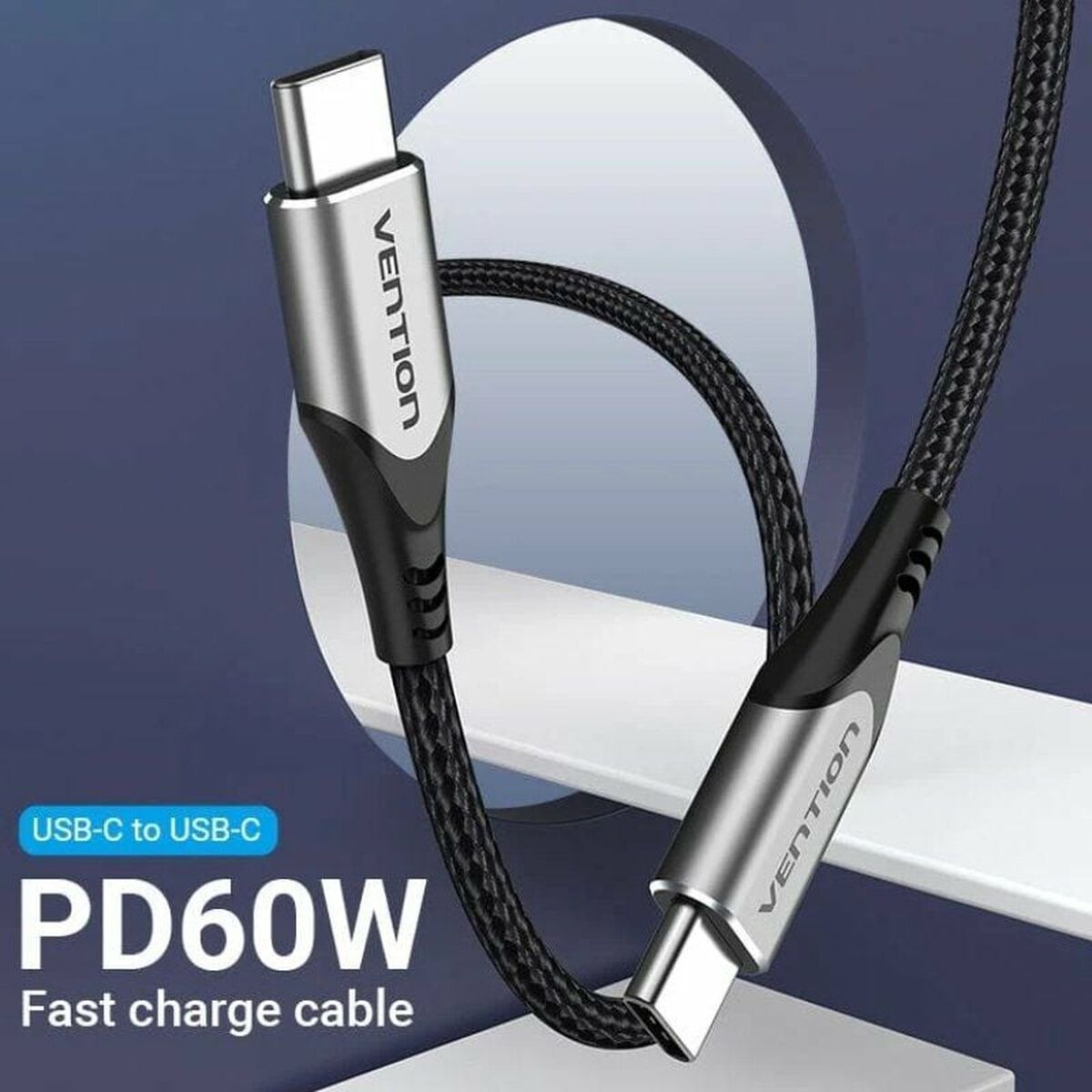 USB-C-kabel Vention TADHF 1 m - 2