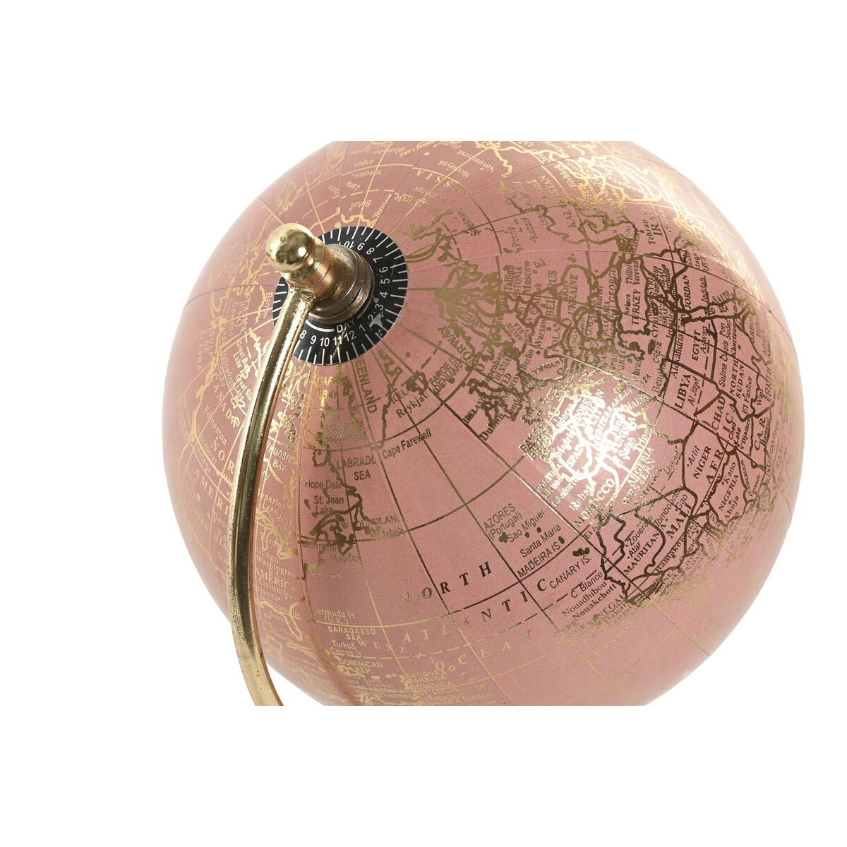 Prydnadsfigur Home ESPRIT Vit Rosa Gyllene Urban