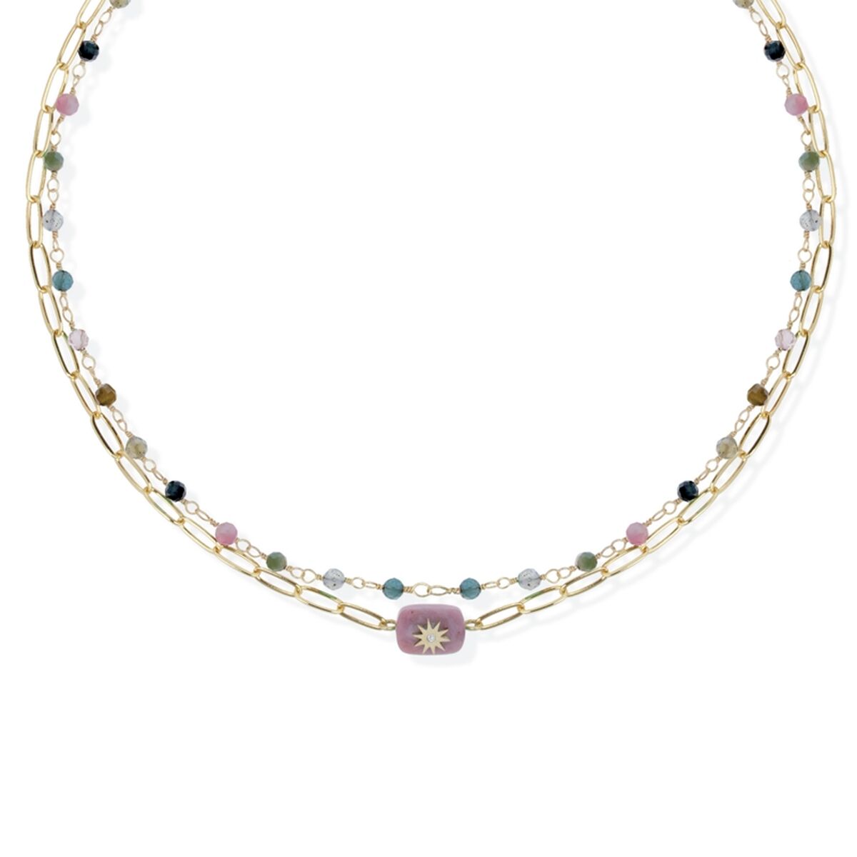 Damhalsband LIU JO LJ2891 Silvrig