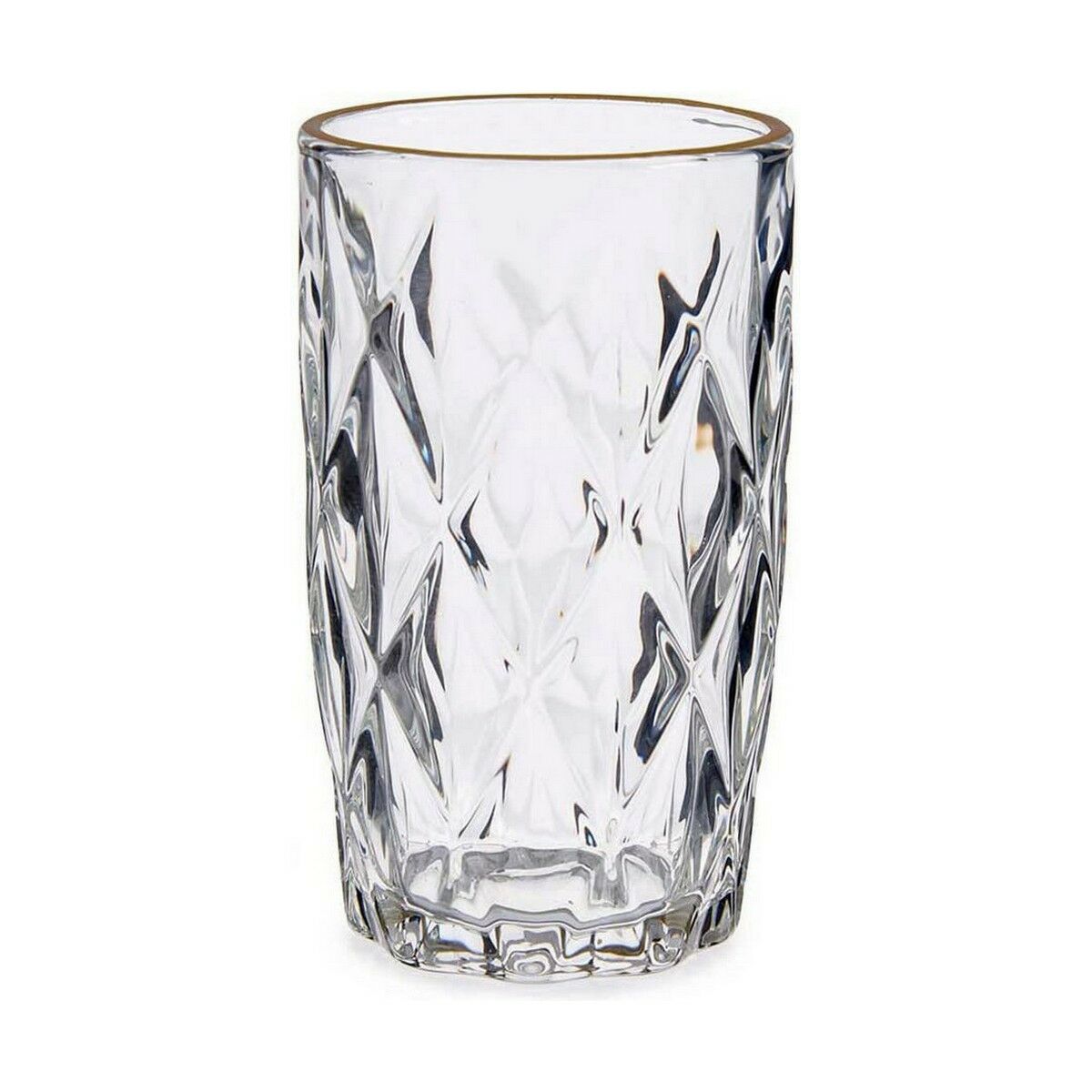 Glas Gyllene Transparent Glas 6 antal (340 ml) - 3