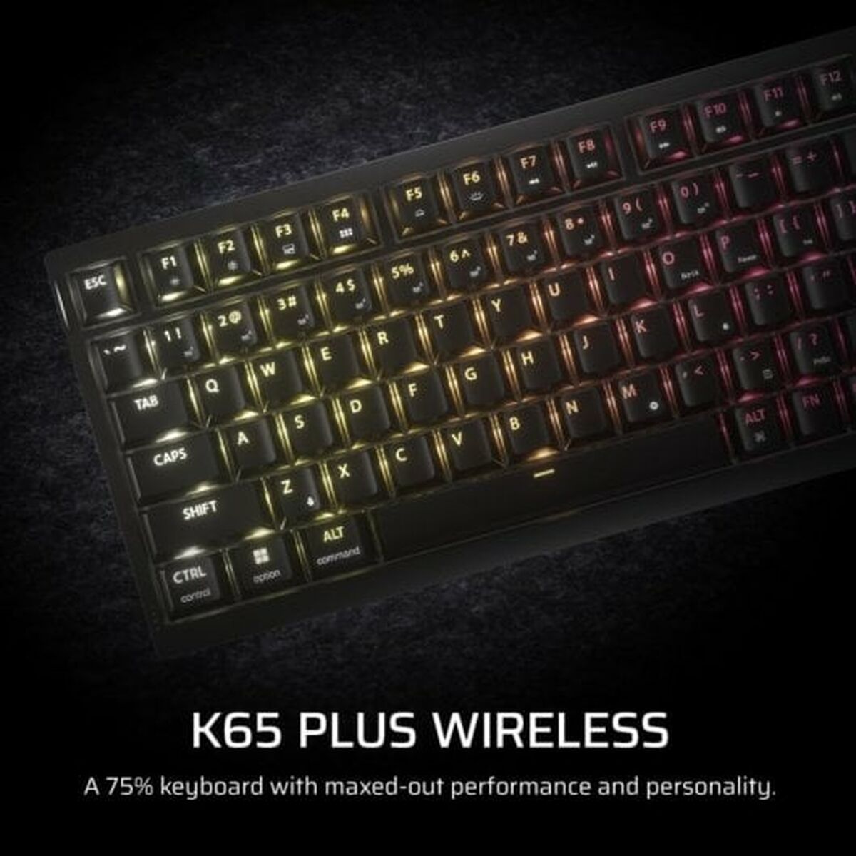 Tangentbord Corsair K65 PLUS Svart - 3