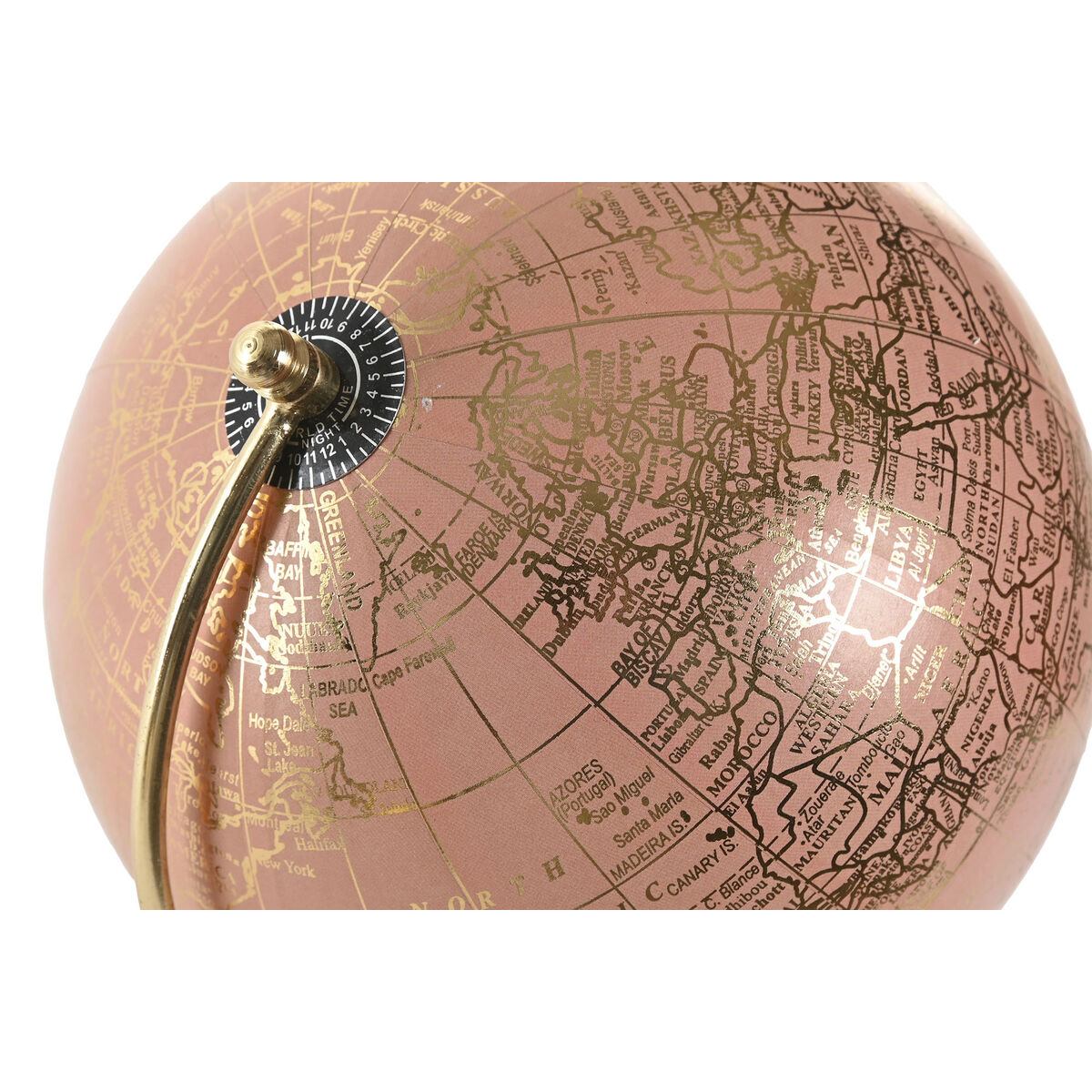 Prydnadsfigur Home ESPRIT Vit Rosa Gyllene Urban