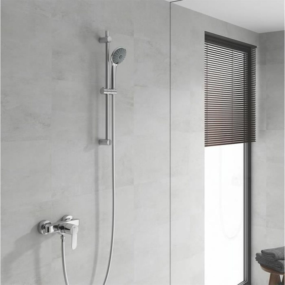 Duschset Grohe Vitalio Joy Silvrig Rostfritt stål 175 cm - 6