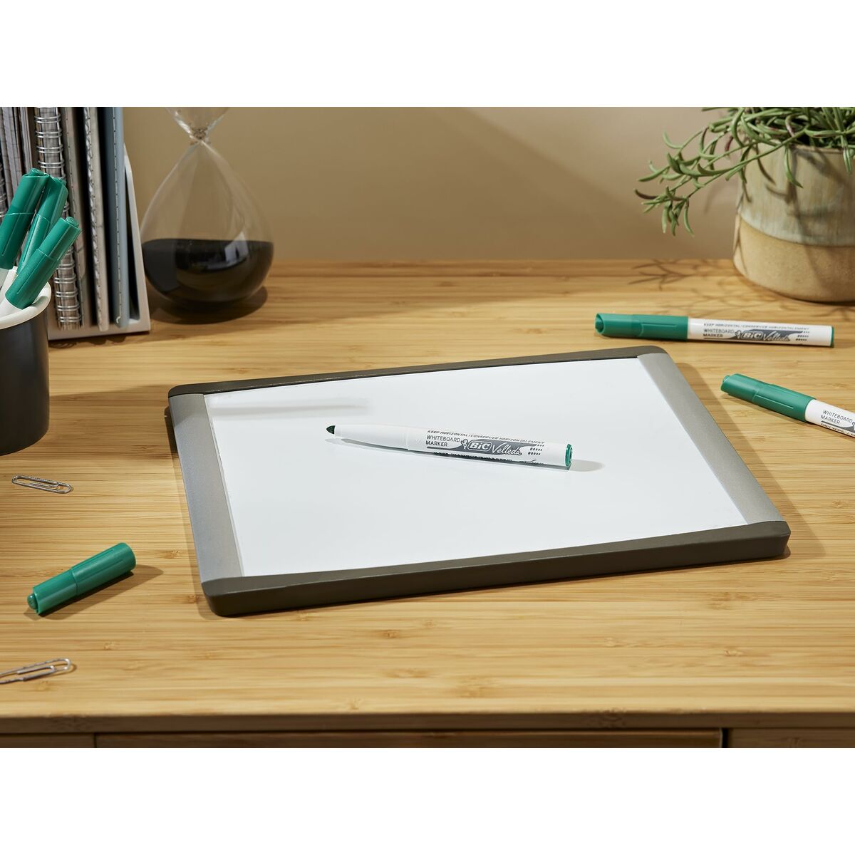Tuschpennor Bic 9581681 Grön Whiteboard Rund - 4