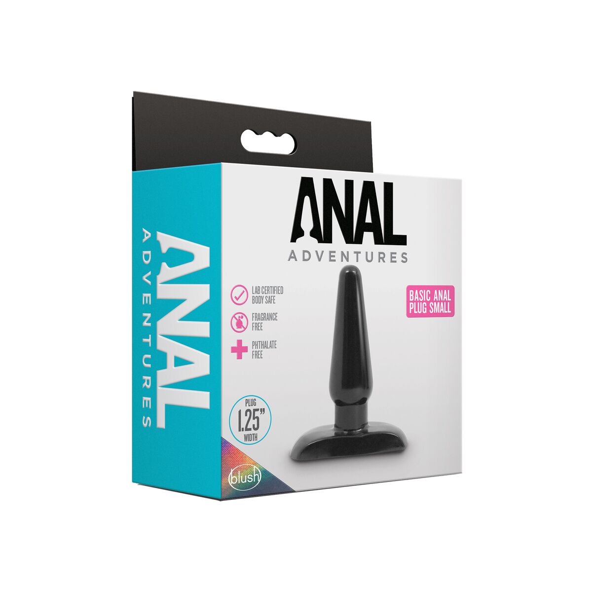 Analplugg Blush Adventures Svart (9,5 cm) - 2