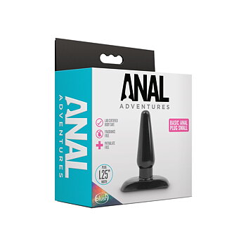 Analplugg Blush Adventures Svart (9,5 cm)