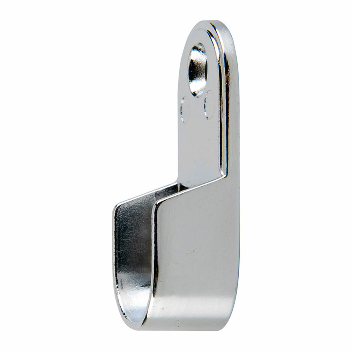 Stöd för garderob Stor Planet 2,5 x 1,5 cm Silvrig (2 antal)