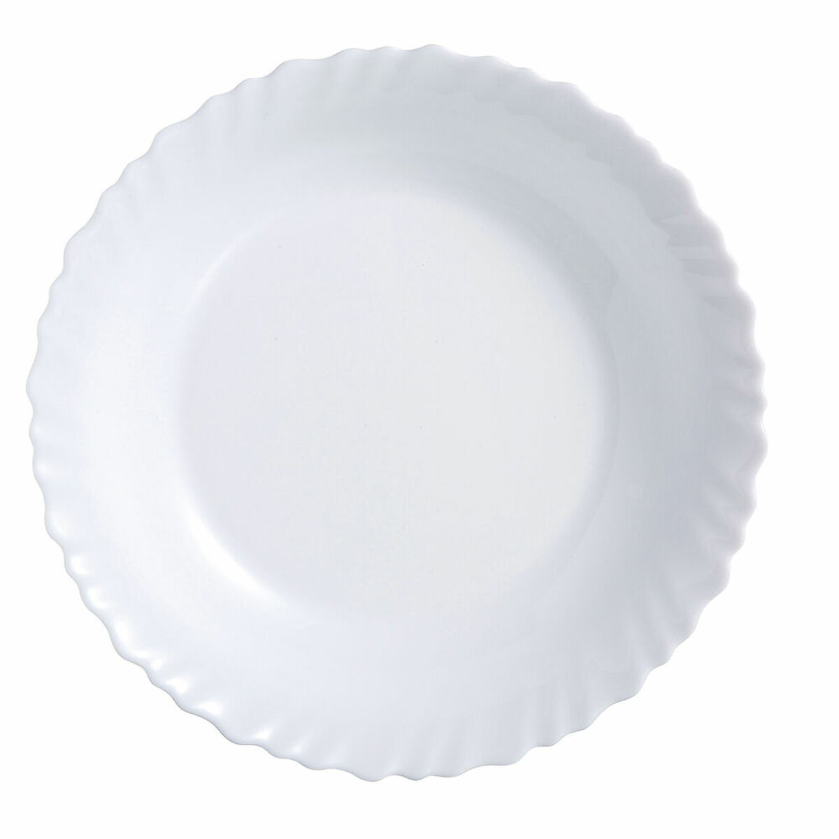Lapostányér Luminarc Feston Vit Glas (Ø 25 cm)
