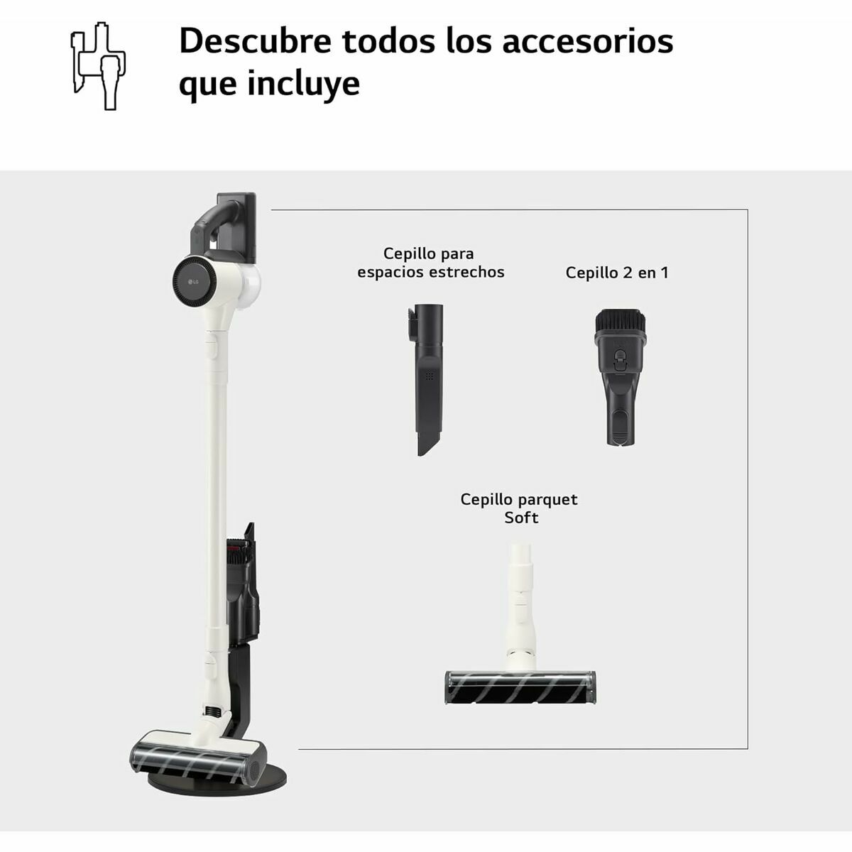 Cyklonborstdammsugare LG A9C-SLIM1C - 7