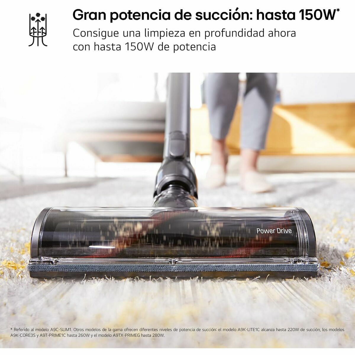 Cyklonborstdammsugare LG A9C-SLIM1C - 6