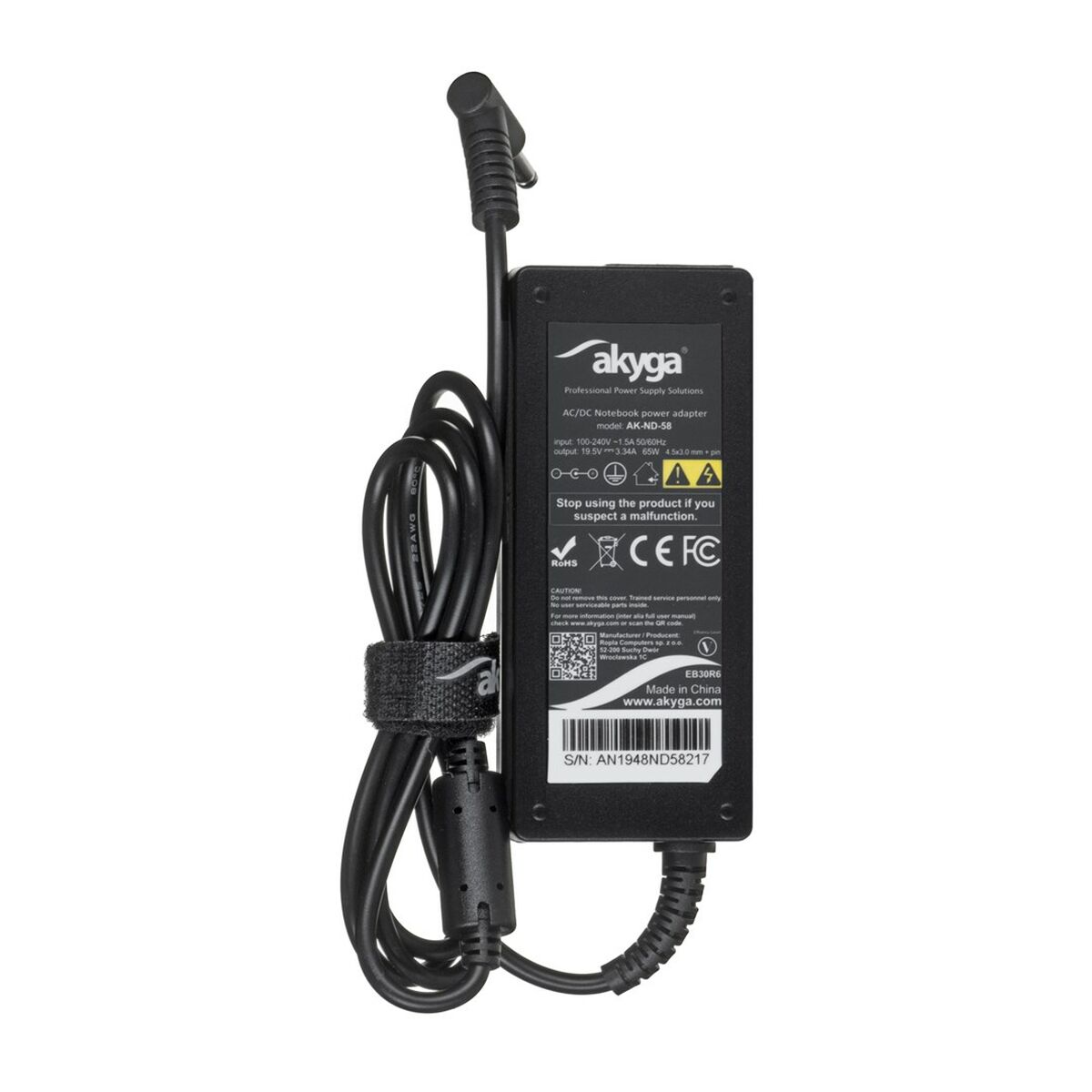 Laptopladdare Akyga AK-ND-58 65 W