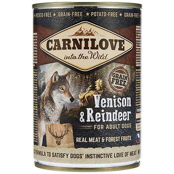 Våt mat Carnilove Wild Wet Venison & Reindeer Rådjur Ren 400 g