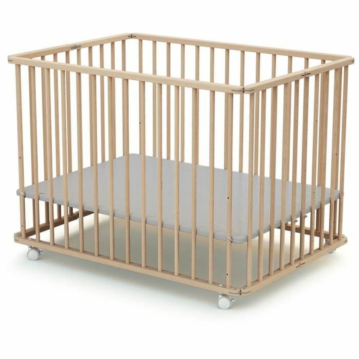 Lekplats WEBABY Beige 70 x 100 cm - 3