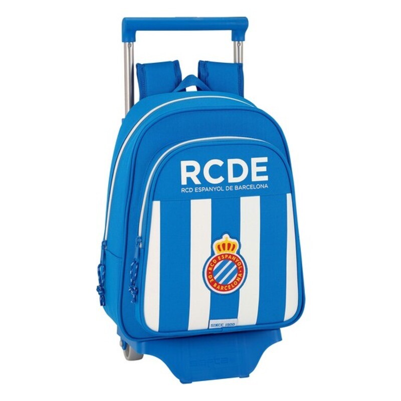 Skolväska med hjul 705 RCD Espanyol (27 x 10 x 67 cm) - 4