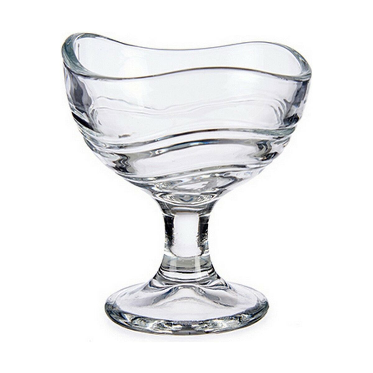 Glass- och milkshakeglas Vivalto Transparent Glas 135 ml (6 antal) - 3
