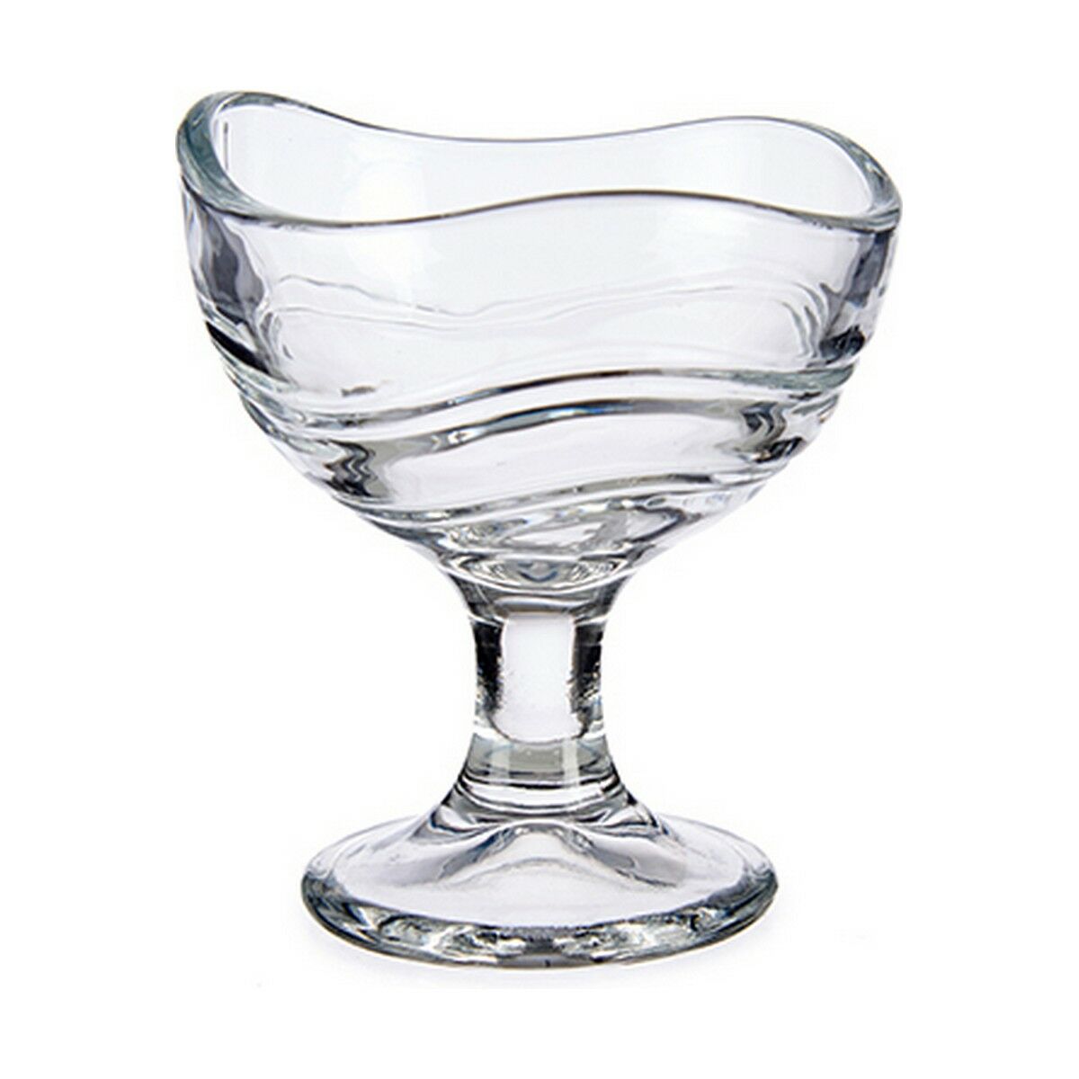 Glass- och milkshakeglas Vivalto Transparent Glas 135 ml (6 antal) - 2