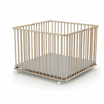 Lekplats WEBABY 100 x 100 cm Beige