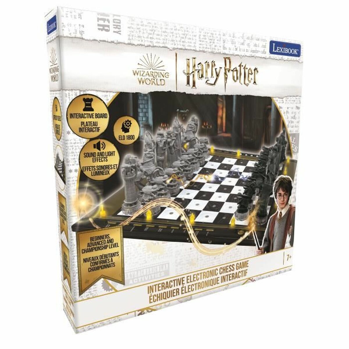 Sällskapsspel Lexibook Électronique lumineux Harry Potter 34 x 34 x 3 cm 43 x 9 x 43 cm - 6