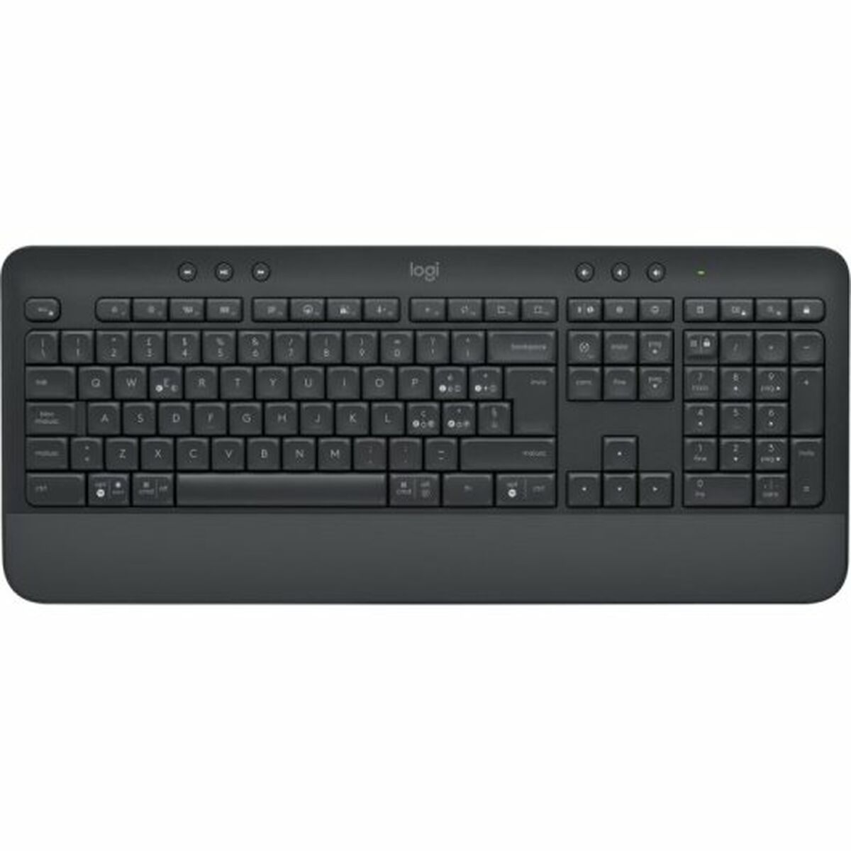 Tangentbord Logitech 920-010915 Svart QWERTY