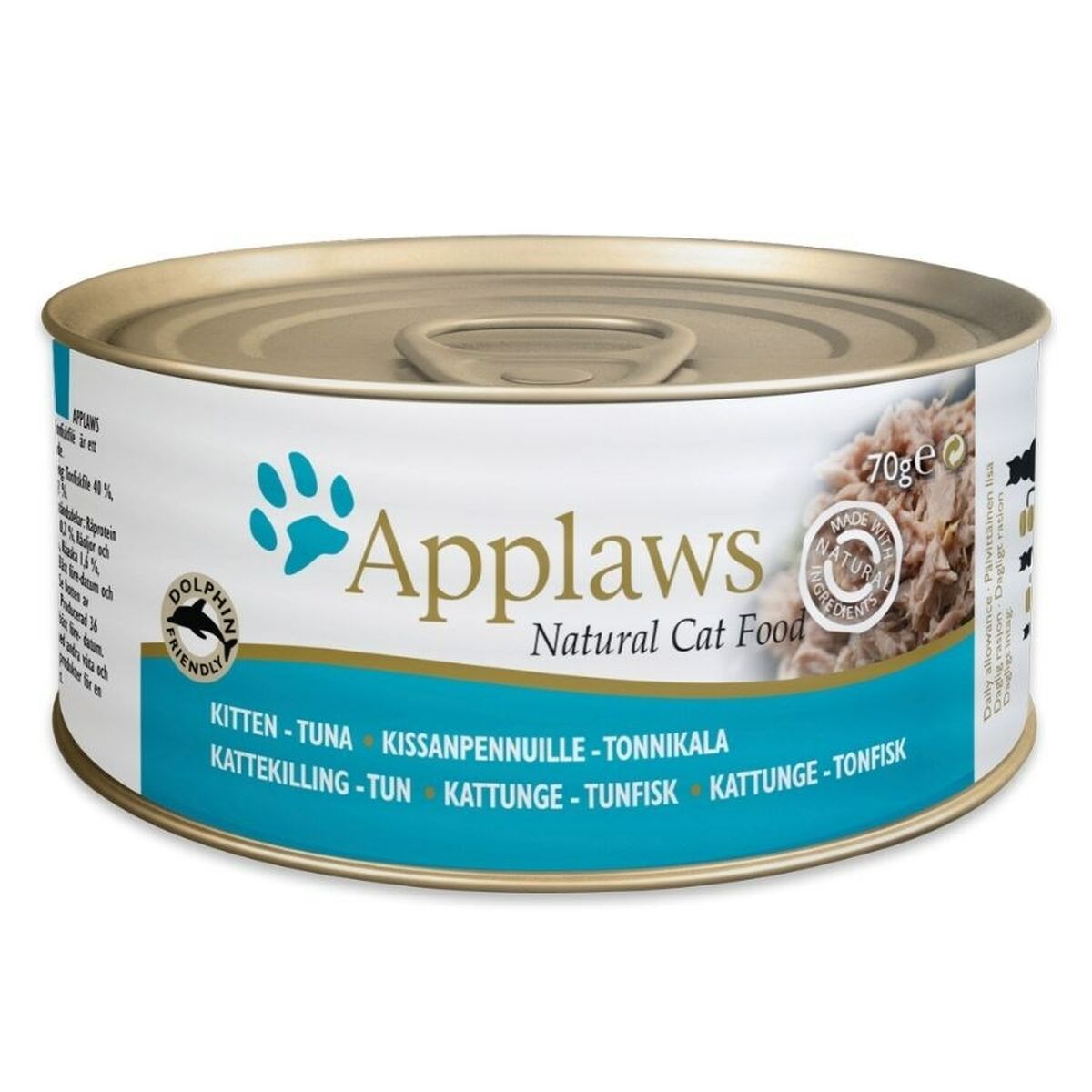 Kattmat Applaws Kitten Tuna fillet in jelly Tonfisk Fisk 70 g
