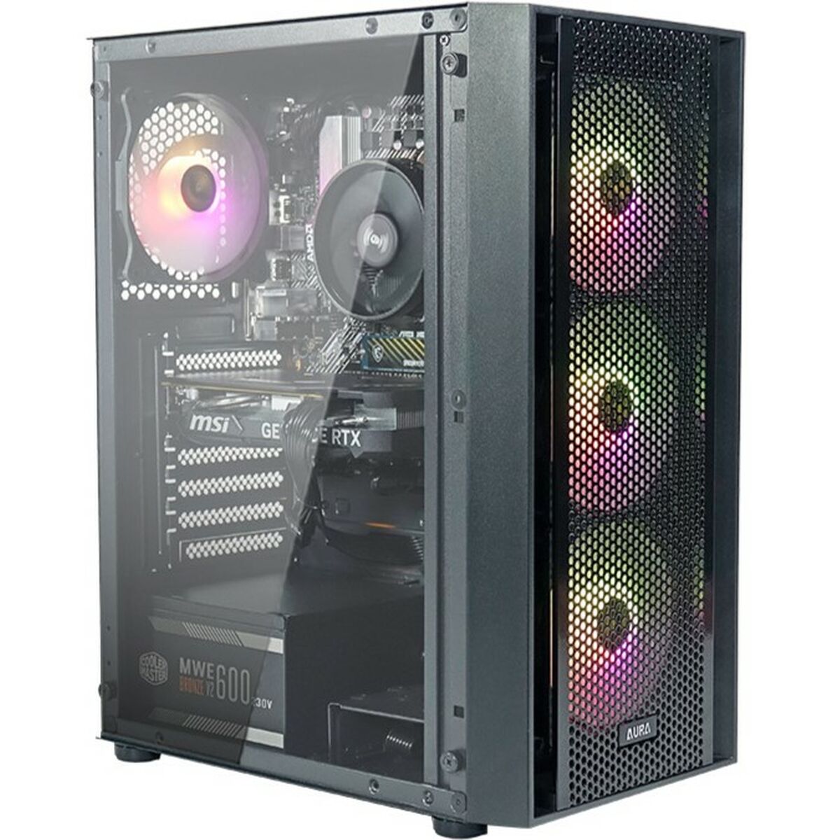 Bordsdator CoolPC PUMA AMD Ryzen 5 AMD Ryzen 5 5500U 16 GB RAM 500 GB SSD Nvidia Geforce RTX 4060