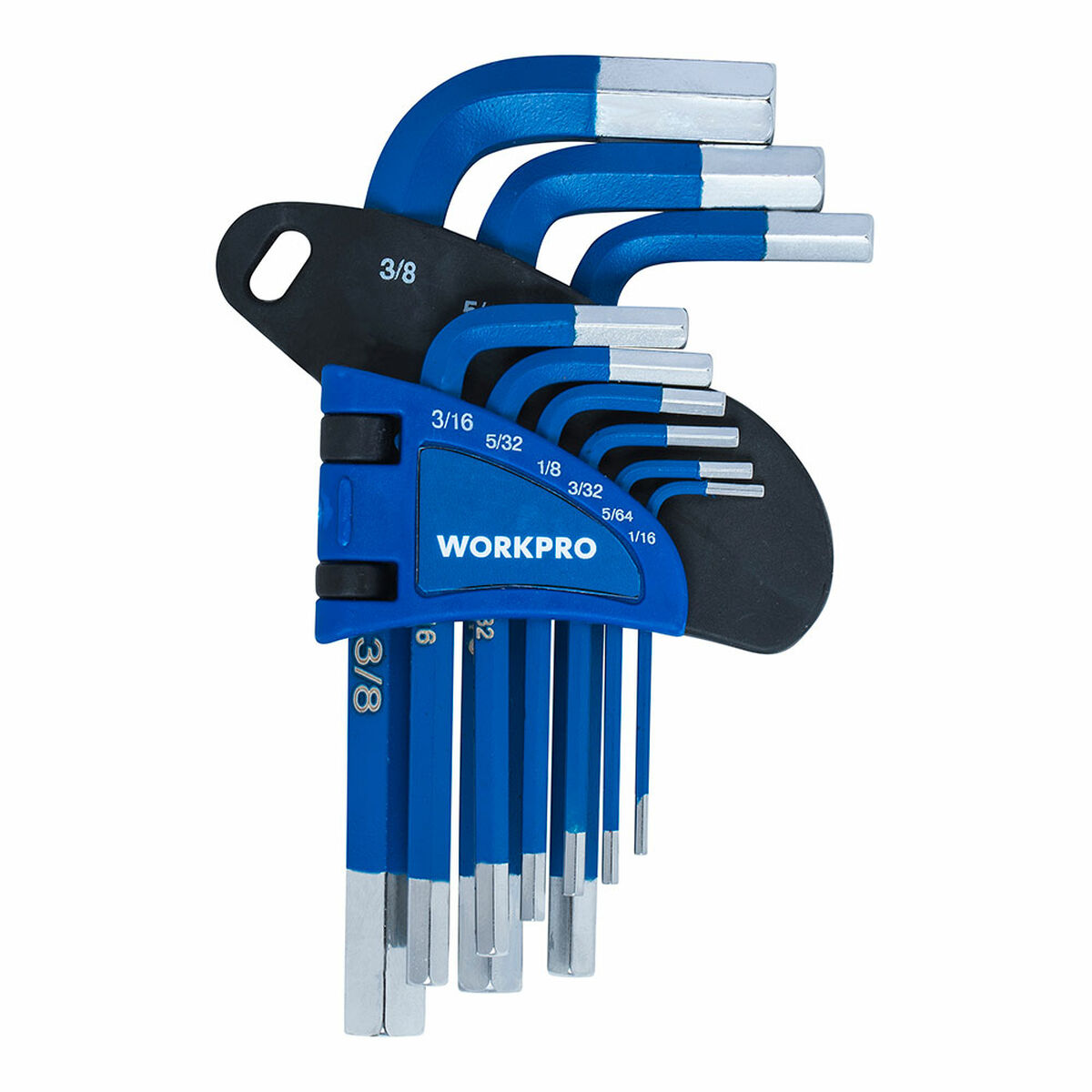 Insexnyckelsats Workpro 9 Delar - 7