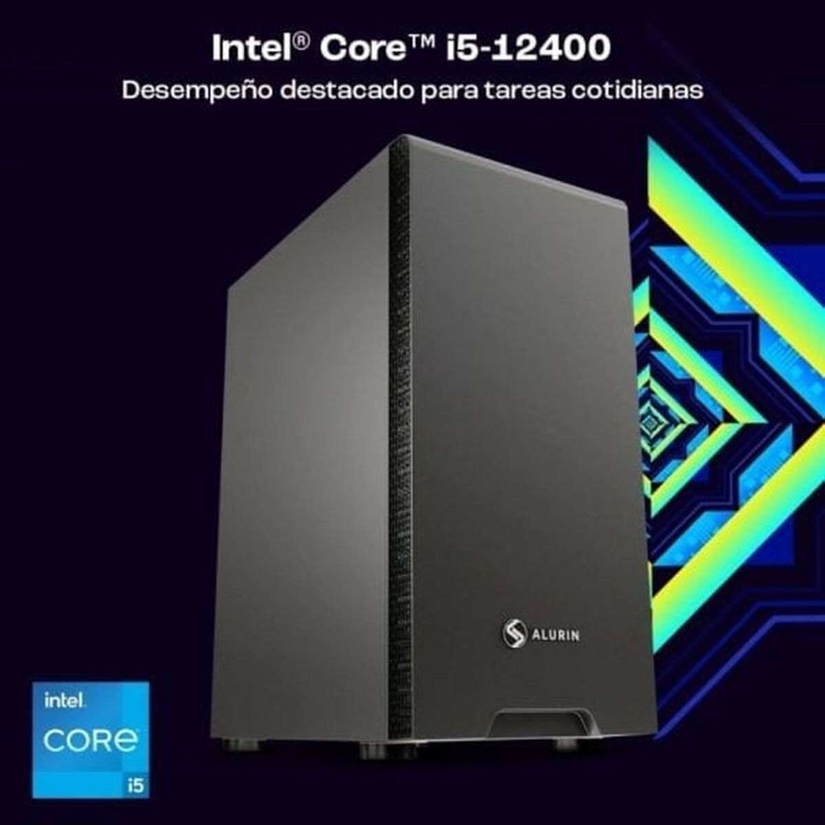 Bordsdator PcCom intel core i5-12400 32 GB RAM 2 TB SSD - 3