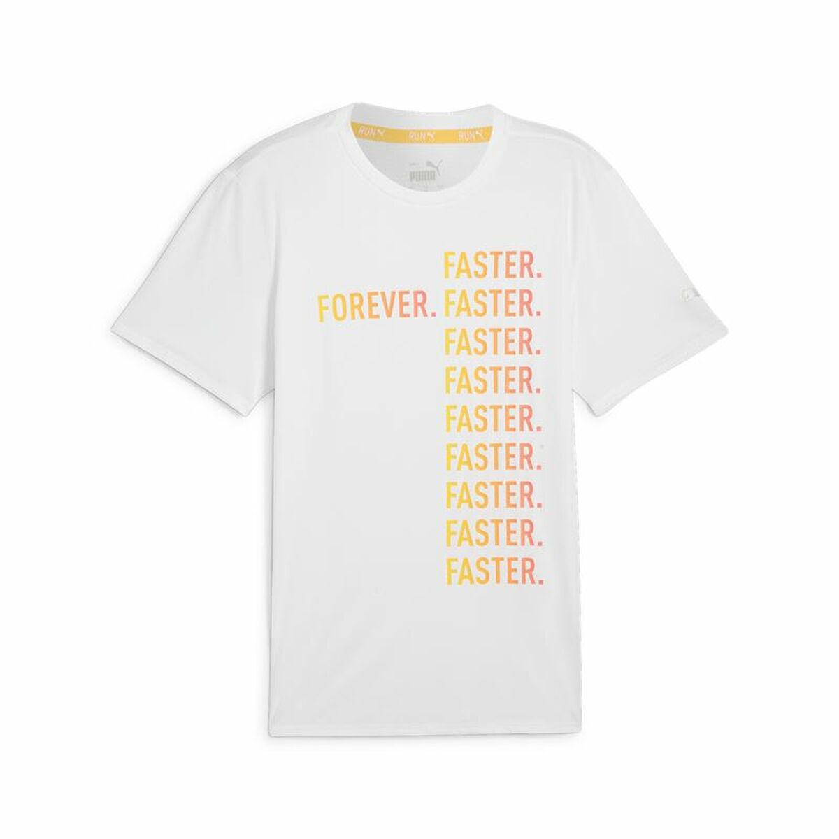 Sporttröja med ärmar Puma Run Favorites Forever Faster Vit