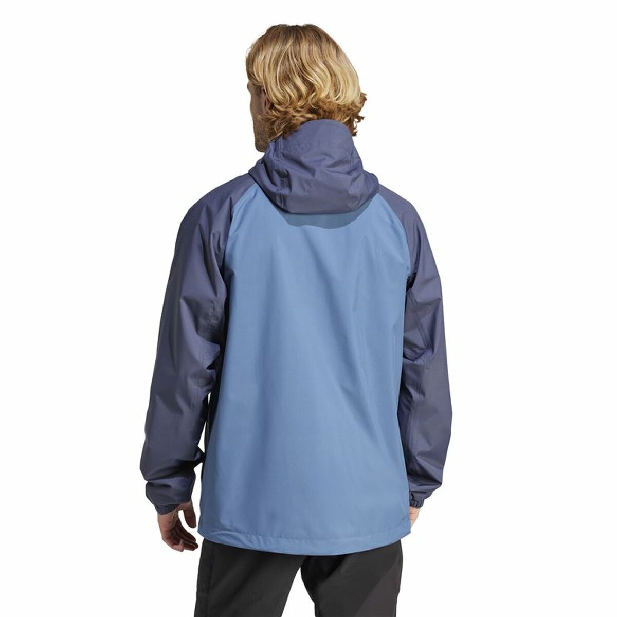 Träningsjacka Herr Adidas Multi 2L Rain Blå - 3
