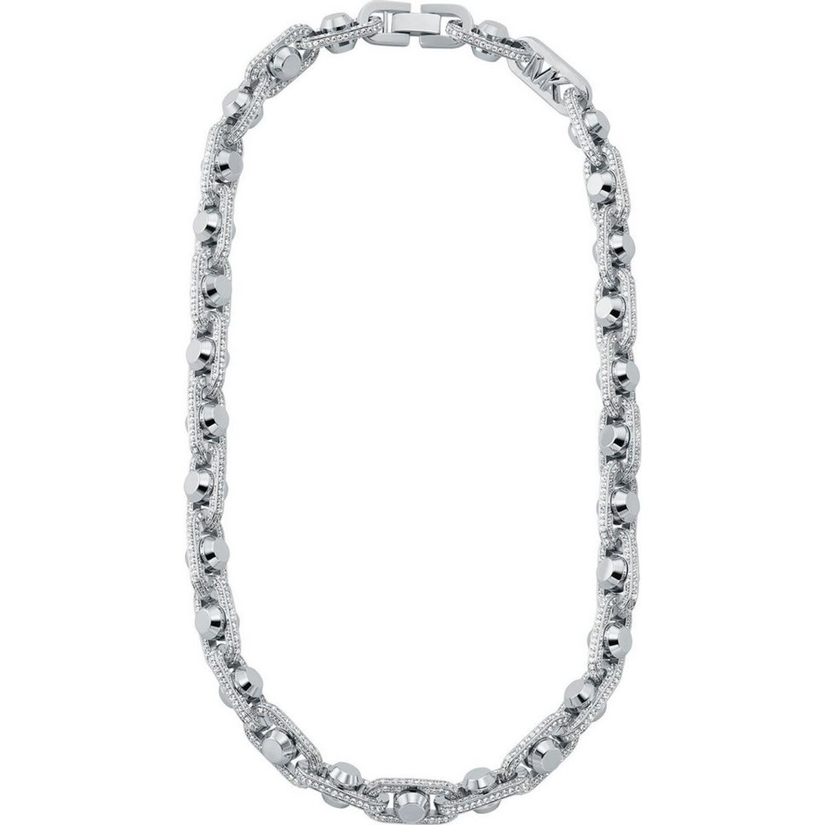 Damhalsband Michael Kors ASTOR LINK Silvrig