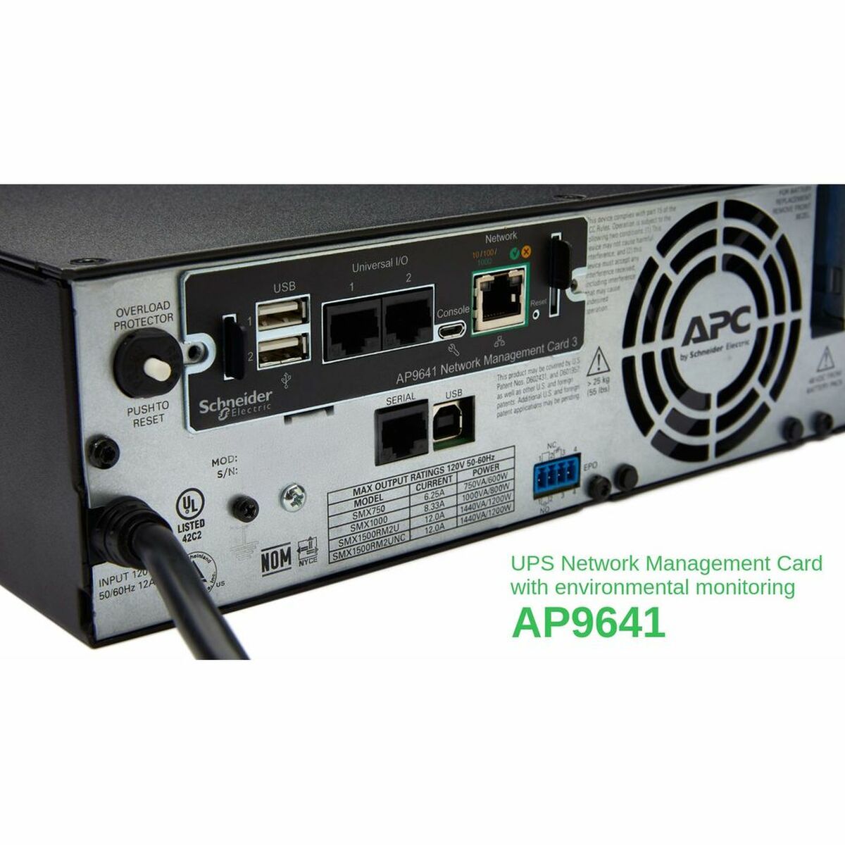 Nätkort APC AP9641 - 2