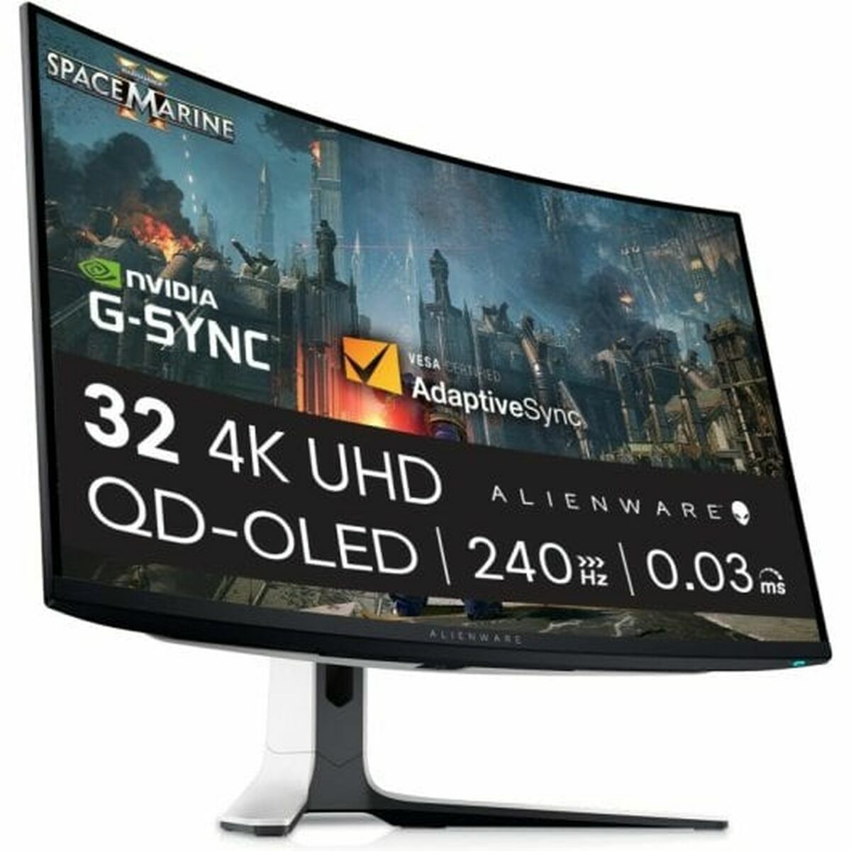 Monitor Gaming Dell 210-BLLV 4K Ultra HD 32"