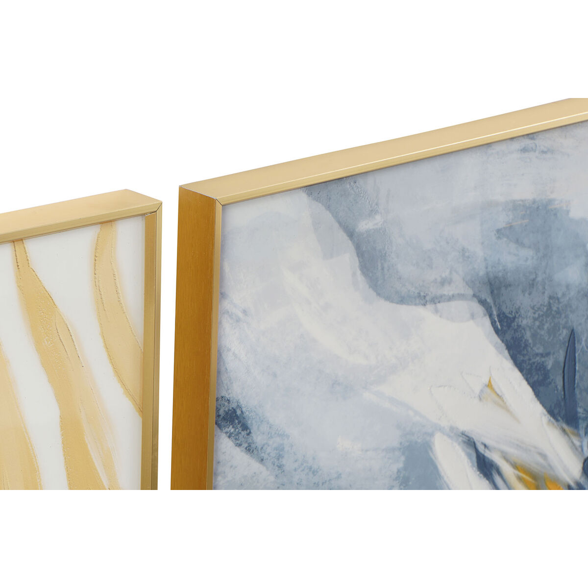 Tavla DKD Home Decor Virágok (240 x 3 x 80 cm) - 4