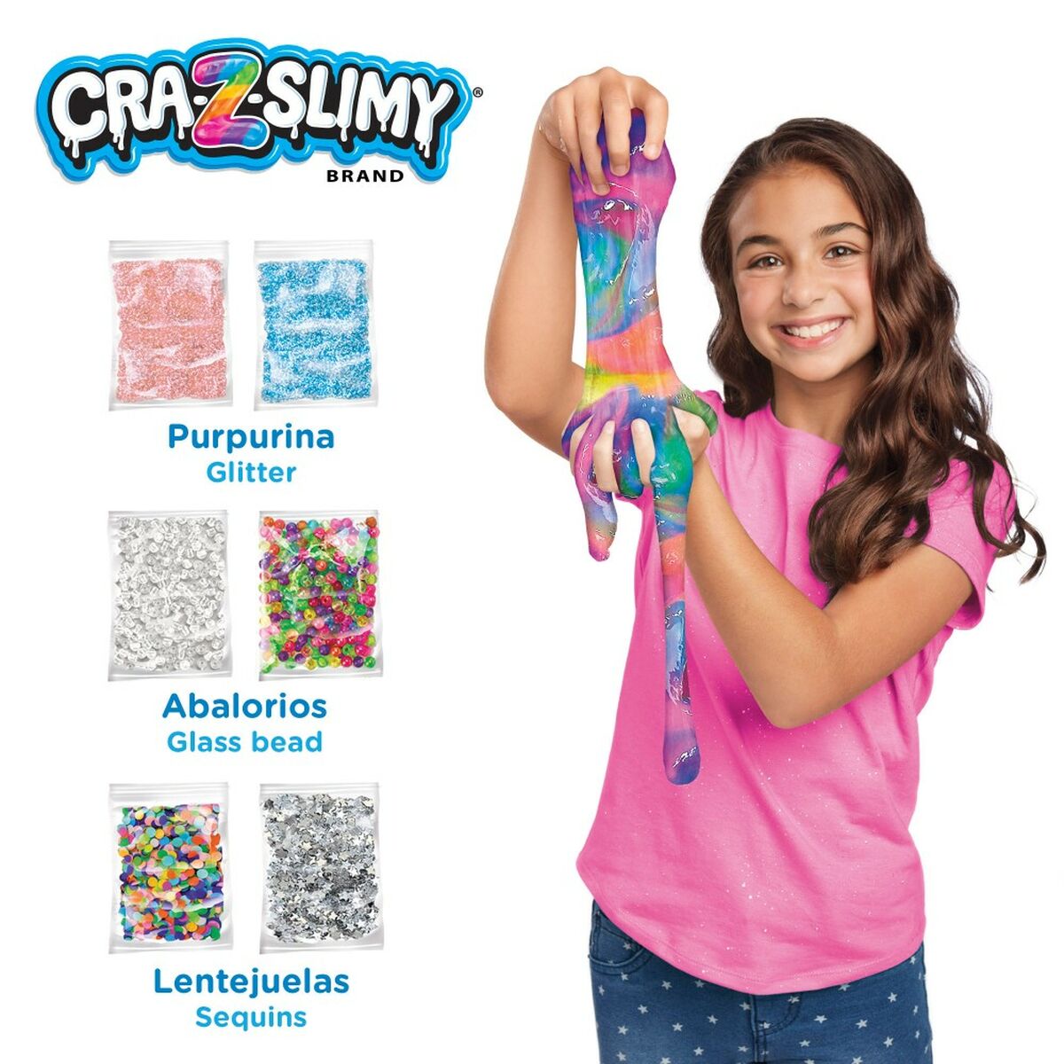 Modellera Spel Cra-Z-Art Bold&Brights (6 antal) Slime - 5
